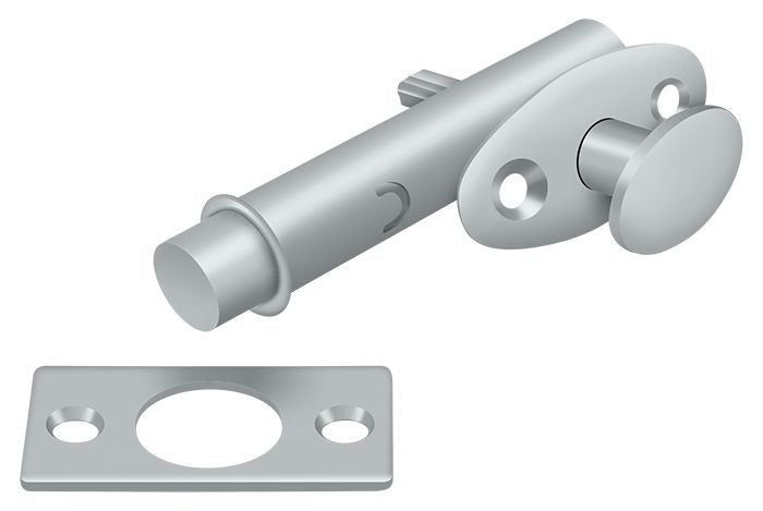 Deltana MB175U26D Mortise Bolt; Satin Chrome Finish Sparrow Supply