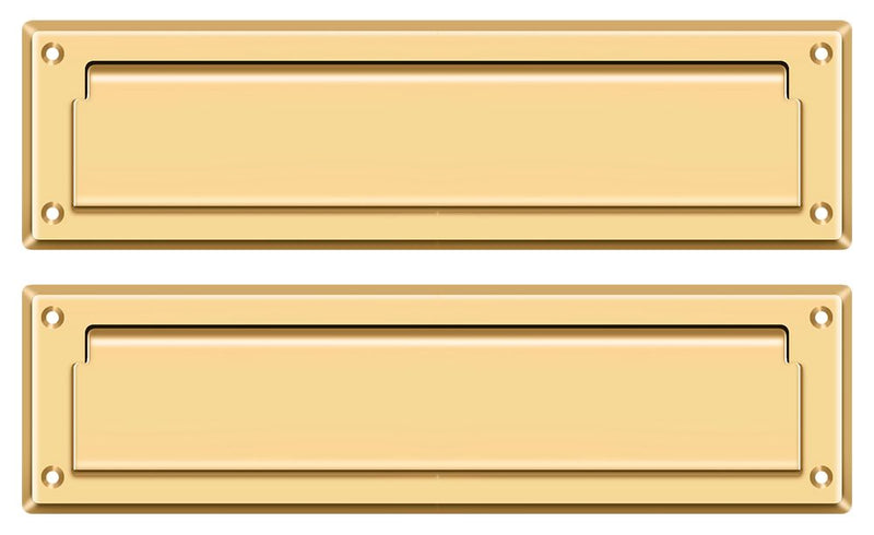 Deltana MS212 Mail Slots - Brass Sparrow Supply
