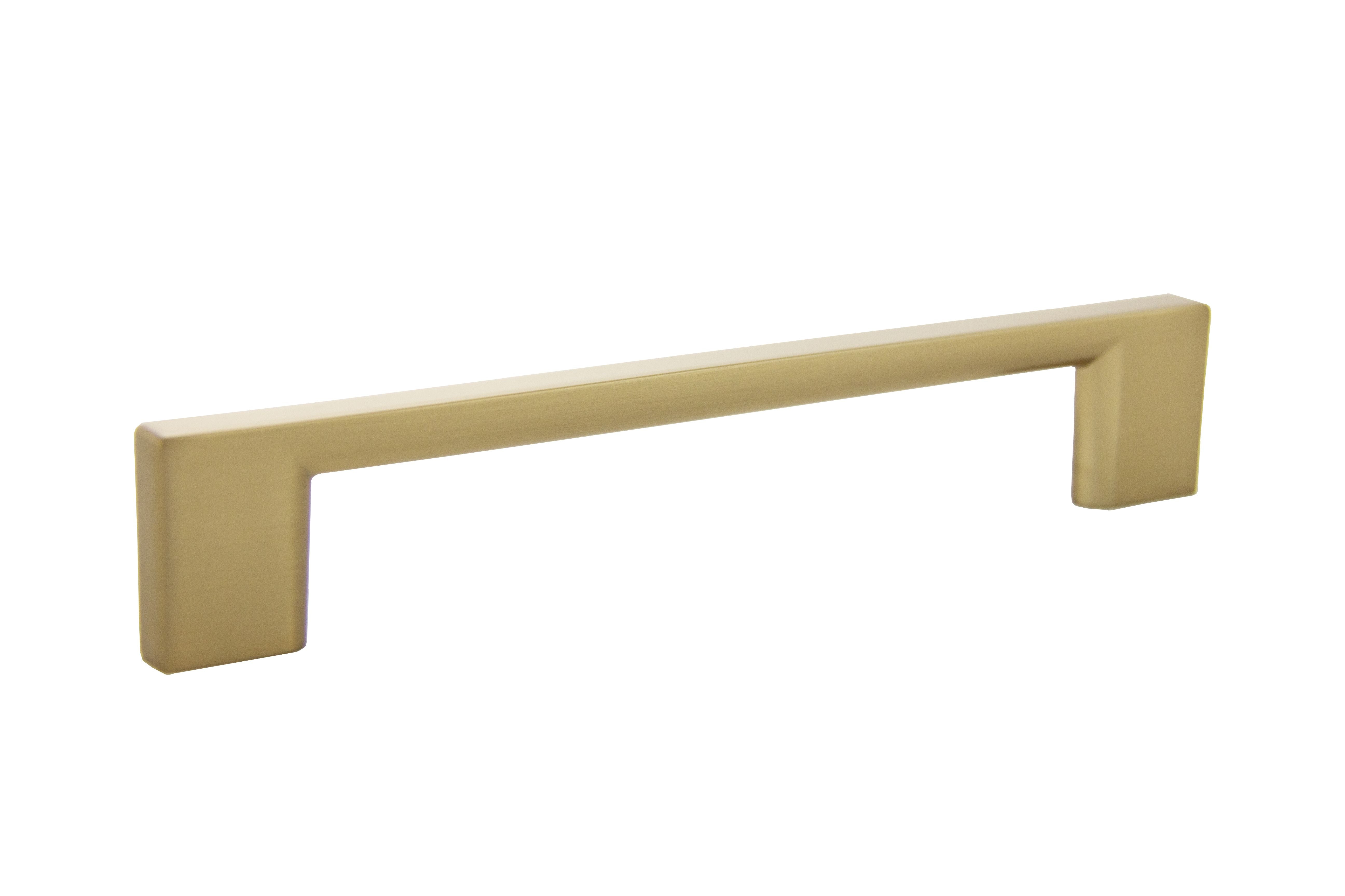 Pride Industrial P81572RG 5-7/8" Miami Cabinet Pull with 5" Center to Center Rose Gold Finish Sparrow Supply