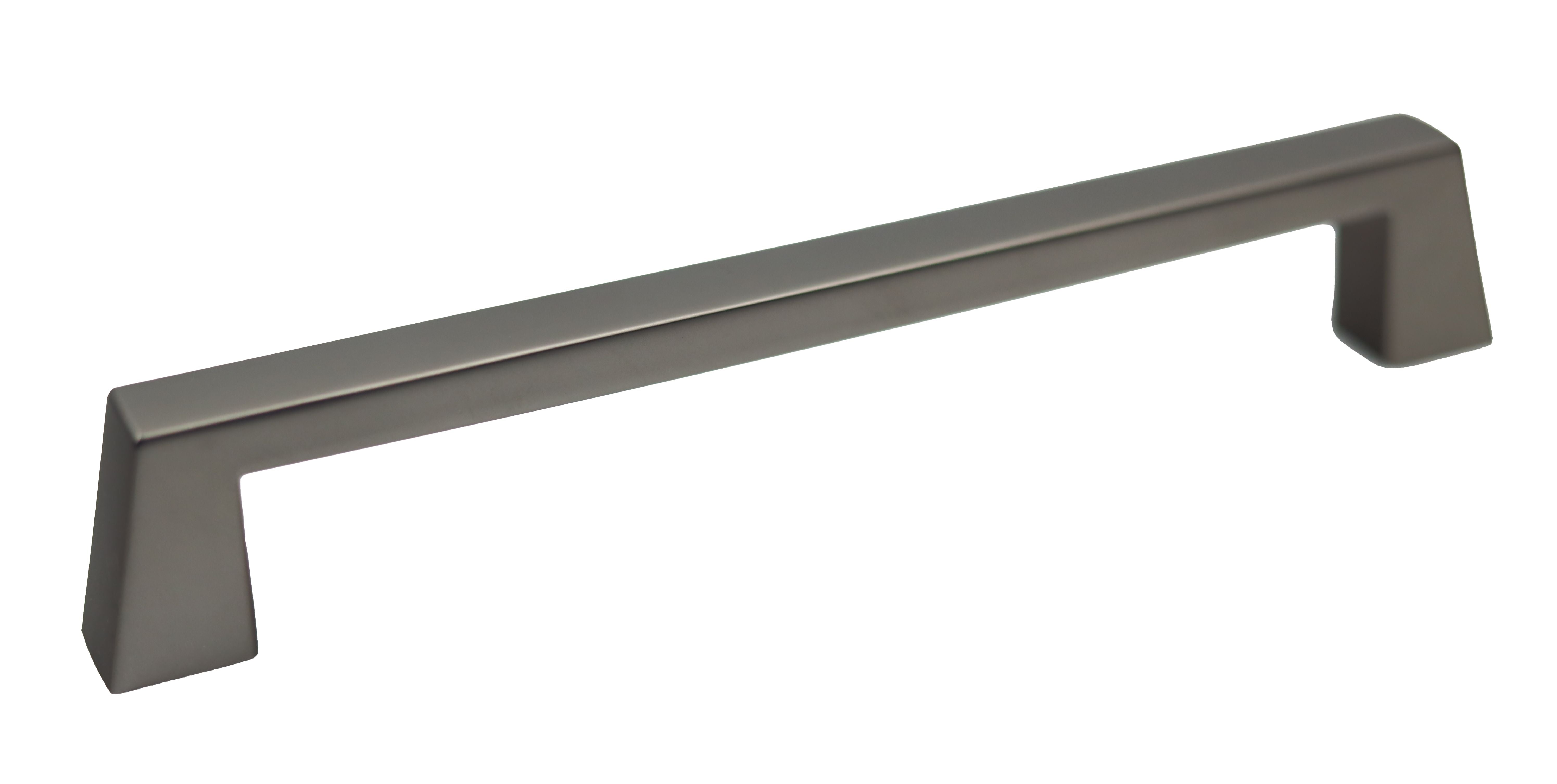 Pride Industrial P92838DP 7" Colorado Cabinet Pull with 6-3/10" Center to Center Dark Pewter Finish Sparrow Supply