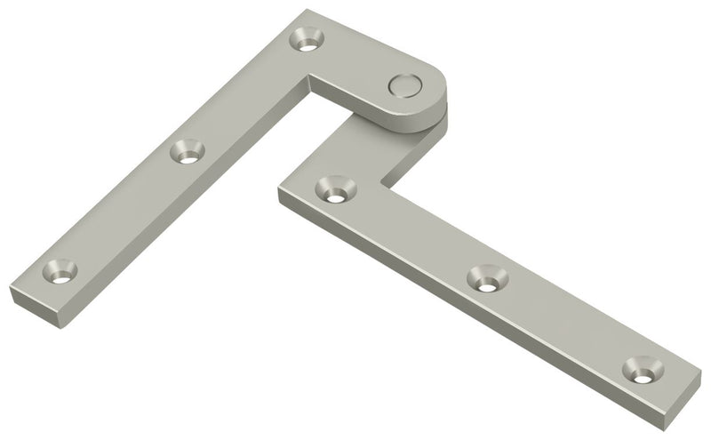 Deltana PH40U15 Pivot Hinges - Satin Nickel Sparrow Supply