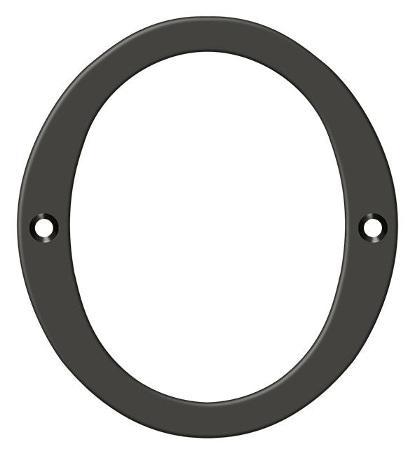Deltana RN4-0U10 House Numbers - Oil Rubbed Bronze Sparrow Supply