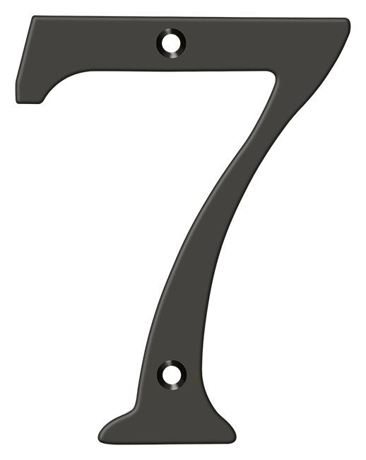 Deltana RN4-7U10 House Numbers - Oil Rubbed Bronze Sparrow Supply