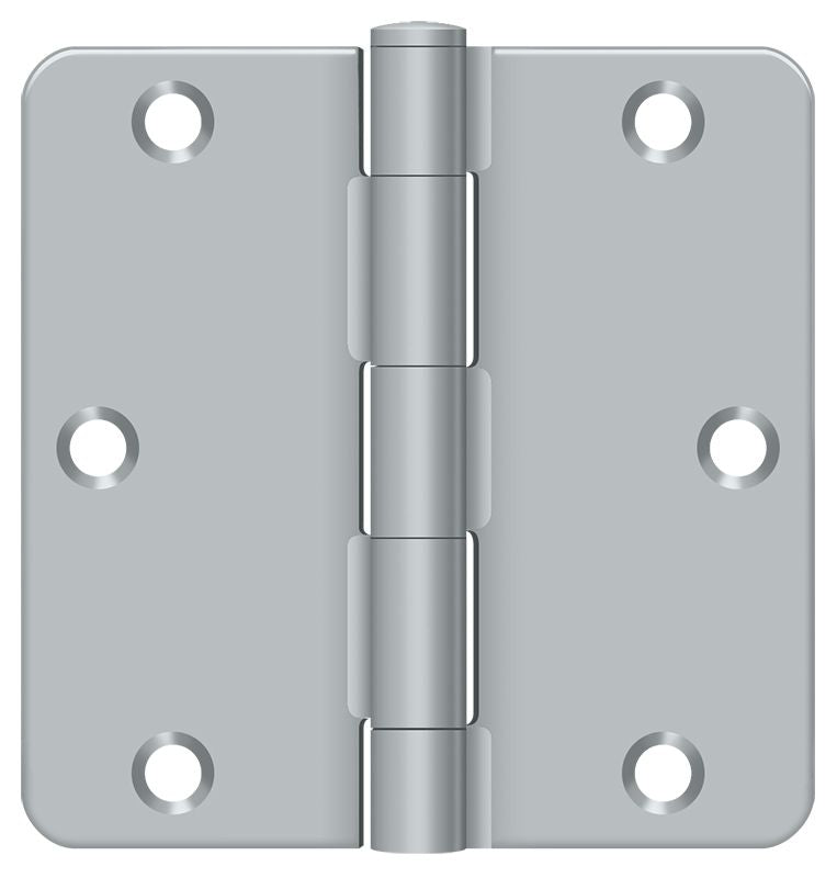 Deltana S35R Full Mortise Hinges - Satin Chrome Sparrow Supply