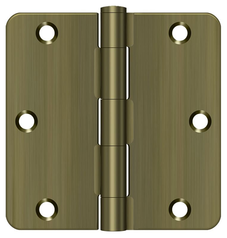 Deltana S35R45 Full Mortise Hinges - Antique Brass Sparrow Supply