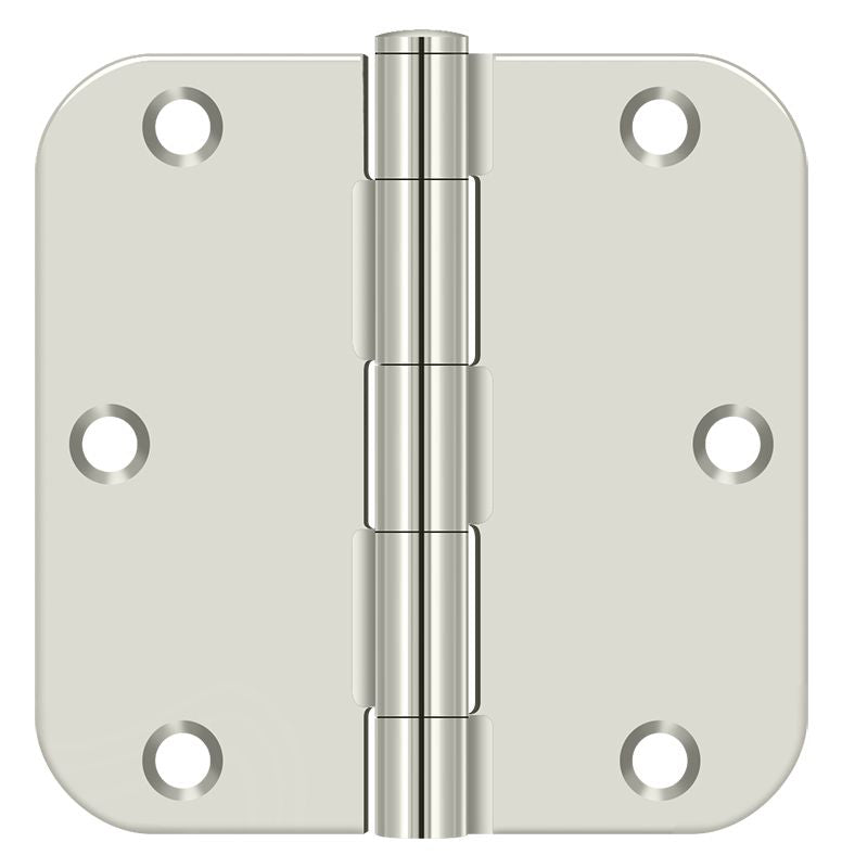Deltana S35R514 Full Mortise Hinges - Bright Nickel Sparrow Supply