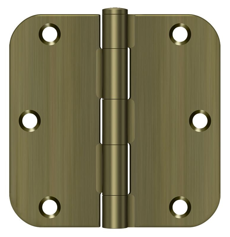 Deltana S35R55 Full Mortise Hinges - Antique Brass Sparrow Supply