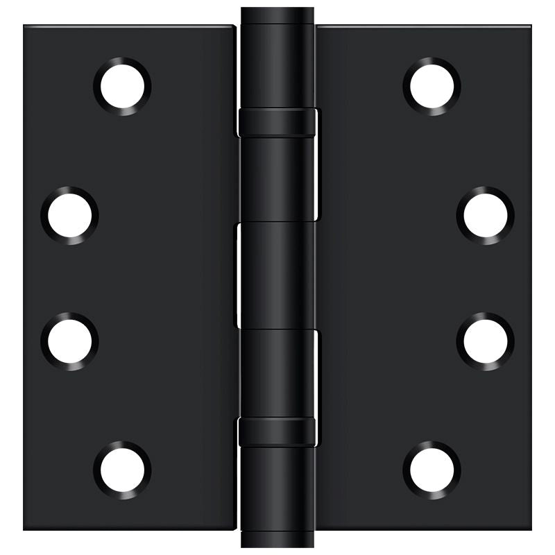 Deltana S44HDBB1 Full Mortise Hinges - Black Sparrow Supply