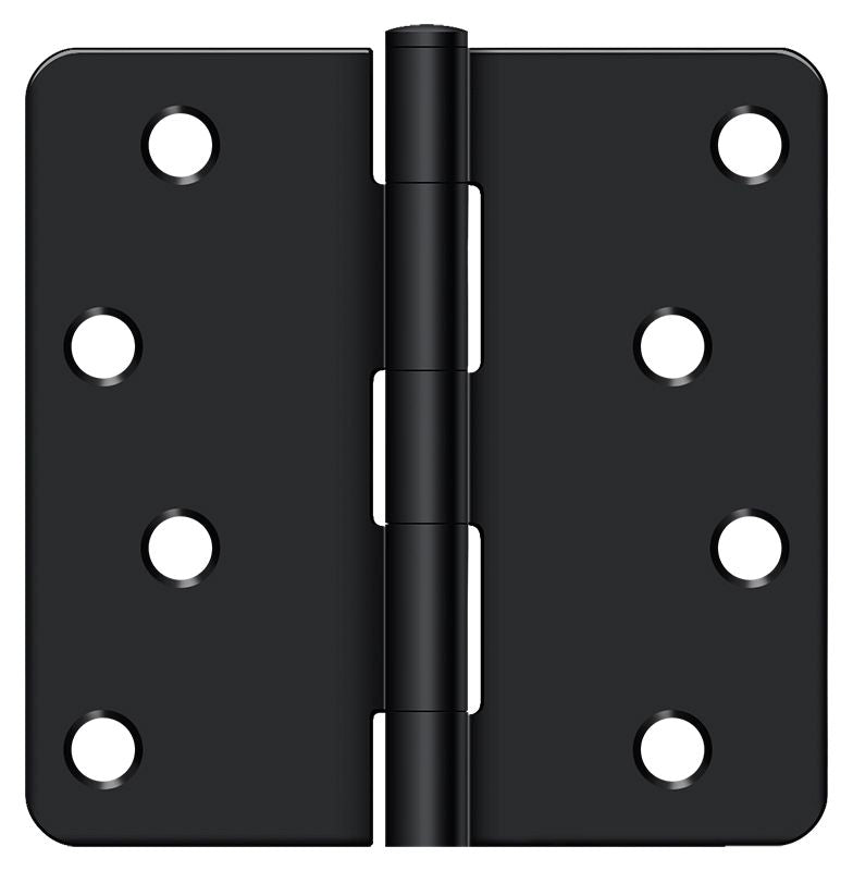 Deltana S44R41B Full Mortise Hinges - Black Sparrow Supply