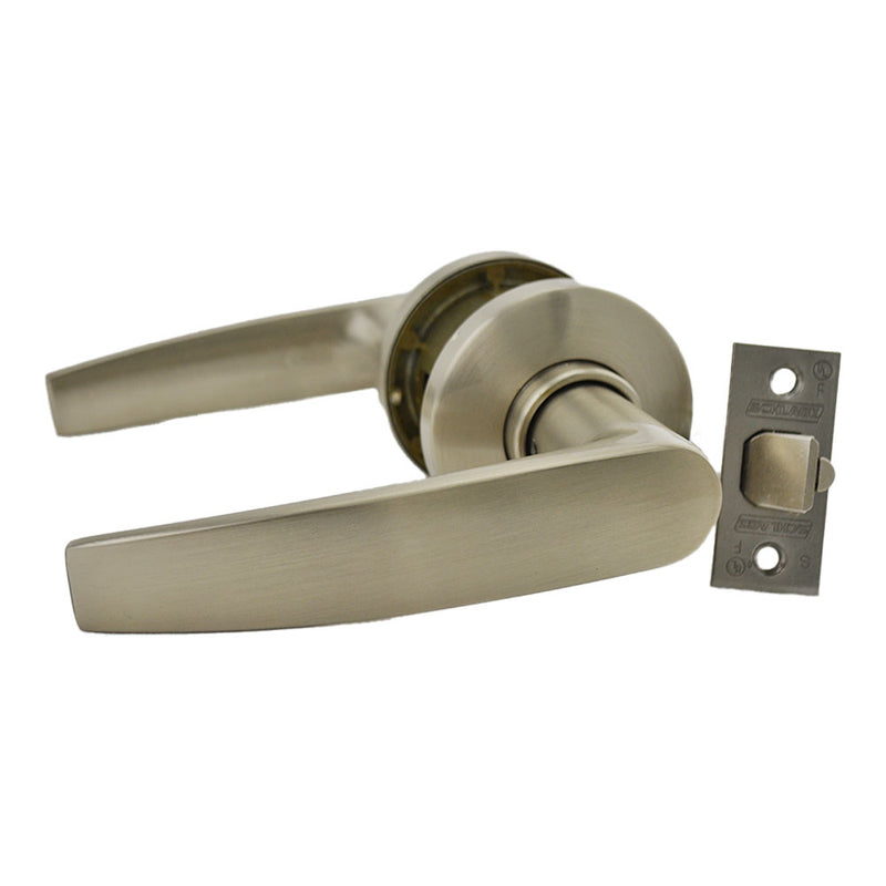 Schlage Commercial S80PJUP619 S Series Storeroom C Keyway KD Jupiter with 16-203 Latch 10-001 Strike Satin Nickel Finish Sparrow Supply