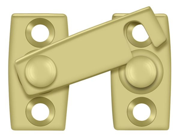 Deltana SB3058U3 Shutter Bar/Door Latch 5/8"; Bright Brass Finish Sparrow Supply