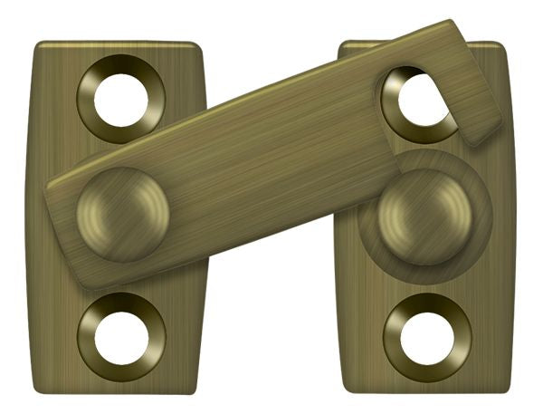 Deltana SB3058 Window Shutter Latches - Antique Brass Sparrow Supply