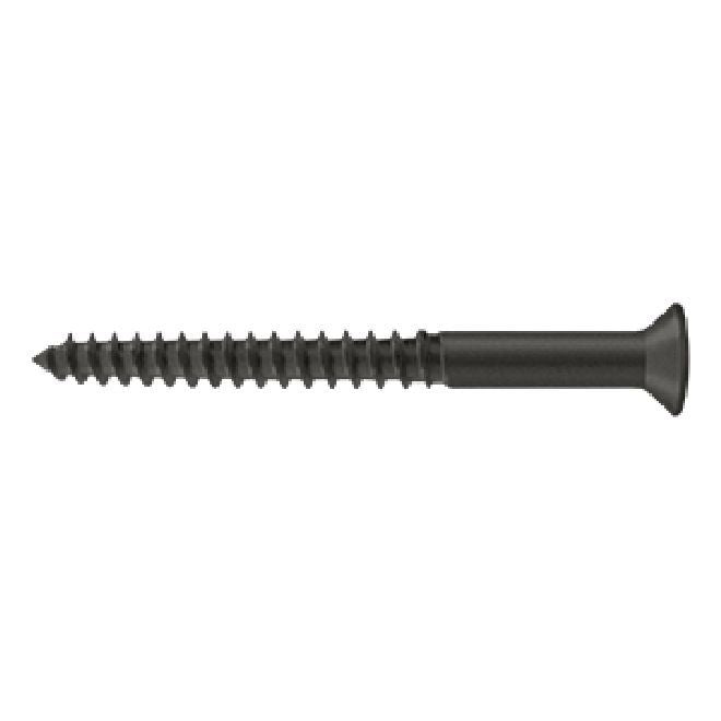 Deltana SCWB1225U10B Wood Screw; SB; #12 x 2-1/2"; Oil Rubbed Bronze Finish Sparrow Supply