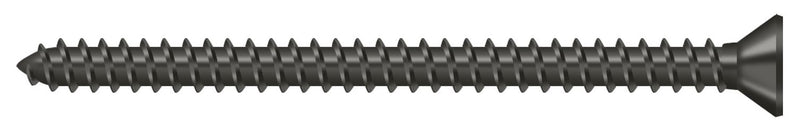 Deltana SCWS925U10B Wood Screw; Steel; #9 x 2-1/2"; Oil Rubbed Bronze Finish Sparrow Supply