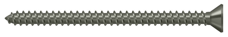 Deltana SCWS925U15A Wood Screw; Steel; #9 x 2-1/2"; Antique Nickel Finish Sparrow Supply