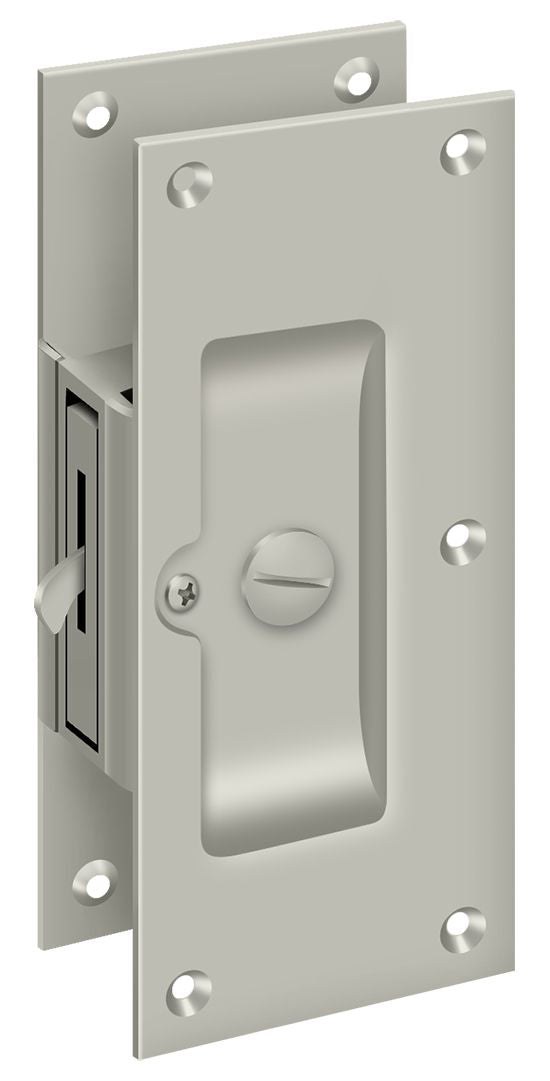 Deltana SDL60U15 Pocket Door Locks - Satin Nickel Sparrow Supply