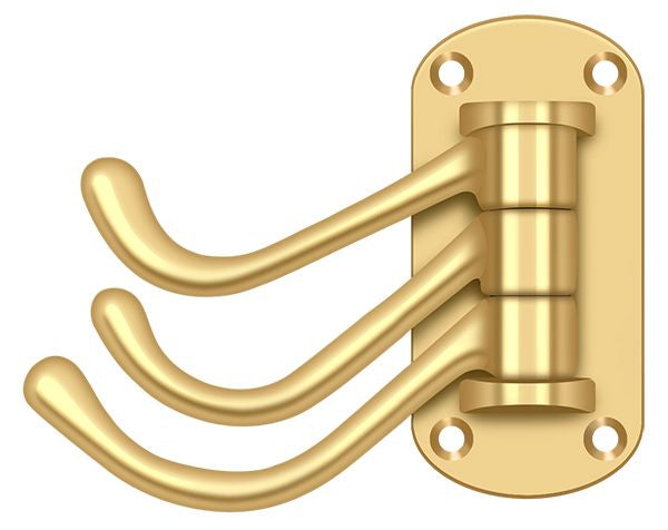Deltana TSH40CR0 Coat Hooks - Brass Sparrow Supply
