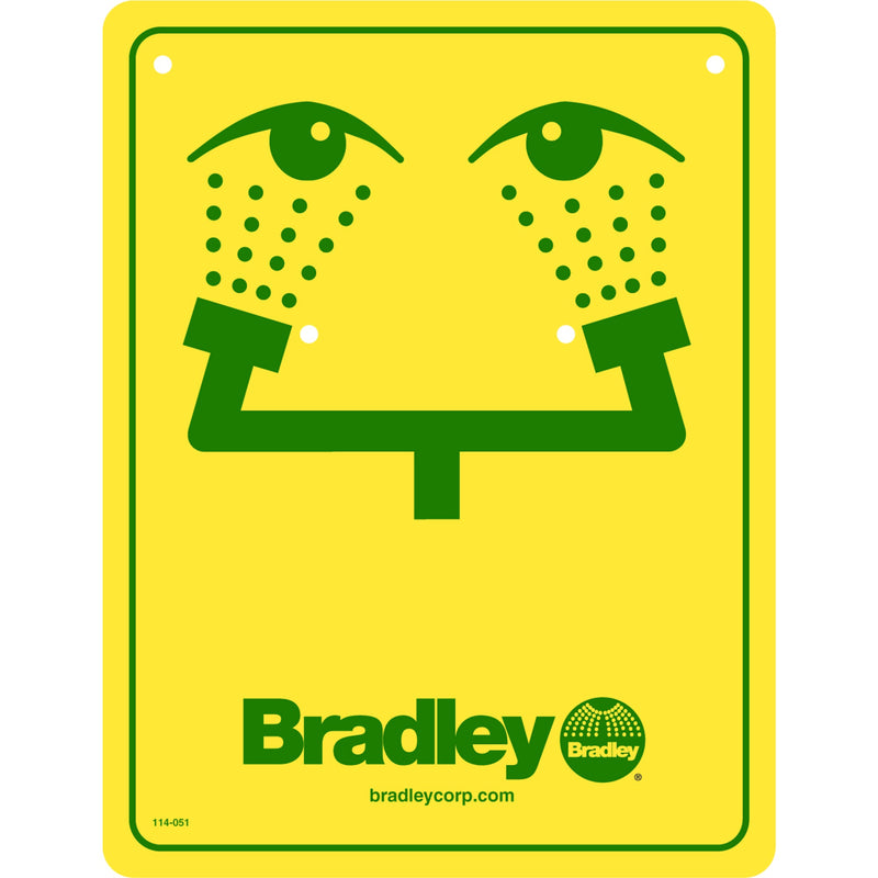 Bradley 114-051 Eyewash Station Sparrow Supply