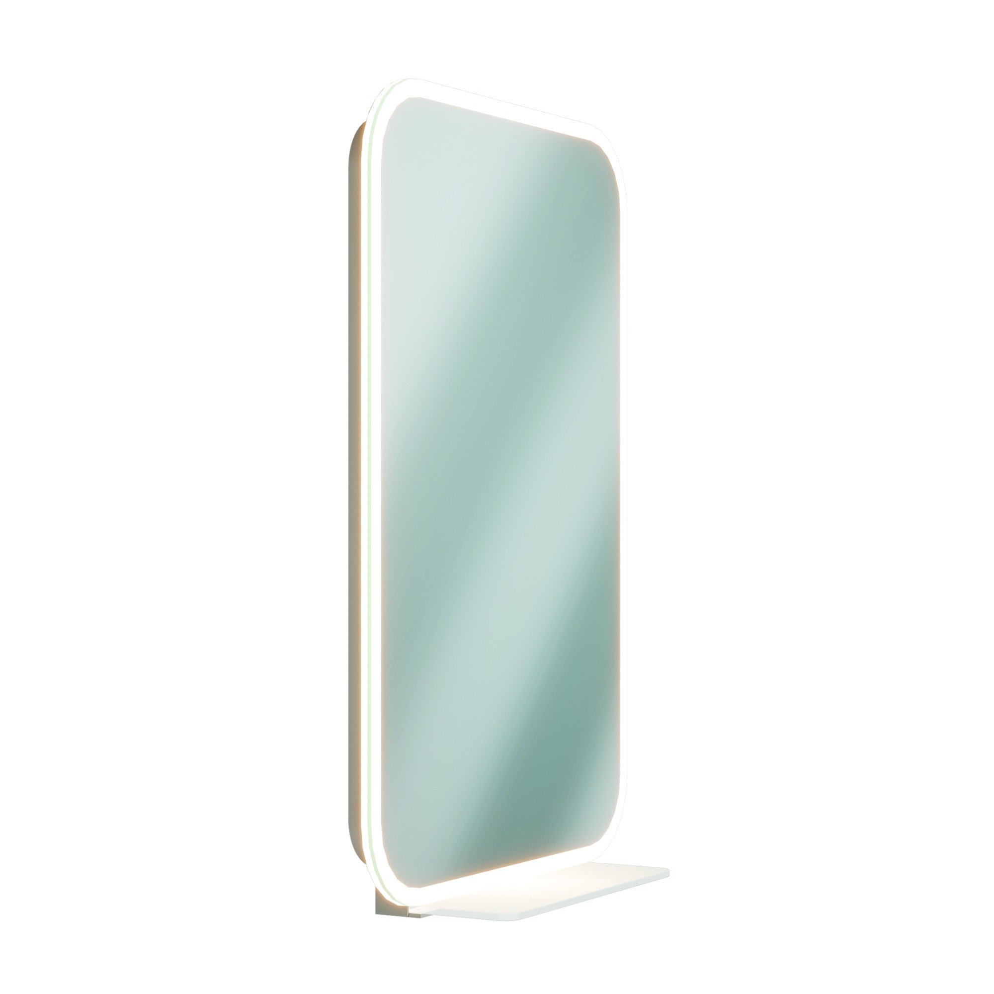 Bradley 7B1-7024360 Frameless LED Mirror 24" X 36" w/Shelf Sparrow Supply