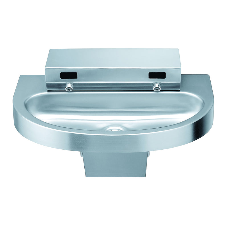 Bradley S93-574 Wall-Mounted Combination Emergency Shower/Eyewash Sparrow Supply