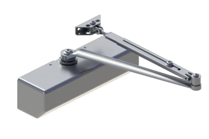 how to adjust commercial door closer
