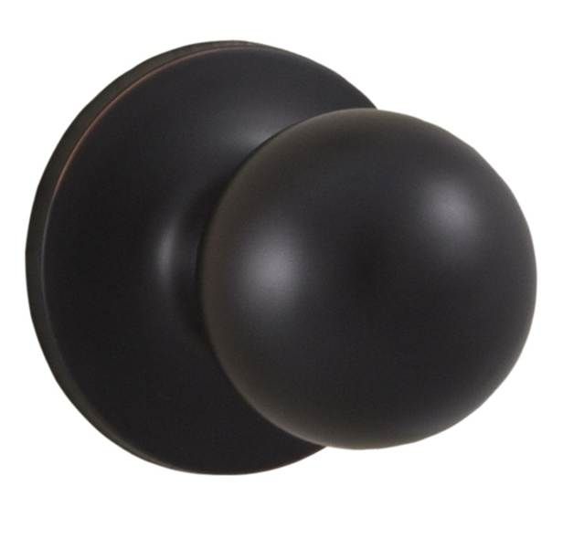 Weslock 00200G1G1FR20 Hudson Passage Lock with Adjustable Latch and Full Lip Strike Oil Rubbed Bronze Finish Sparrow Supply