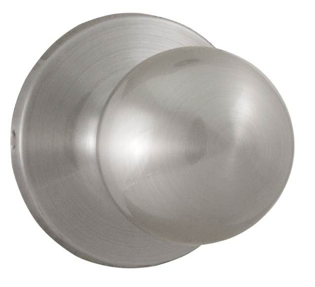 Weslock 00200GNGNFR20 Hudson Passage Lock with Adjustable Latch and Full Lip Strike Satin Nickel Finish Sparrow Supply