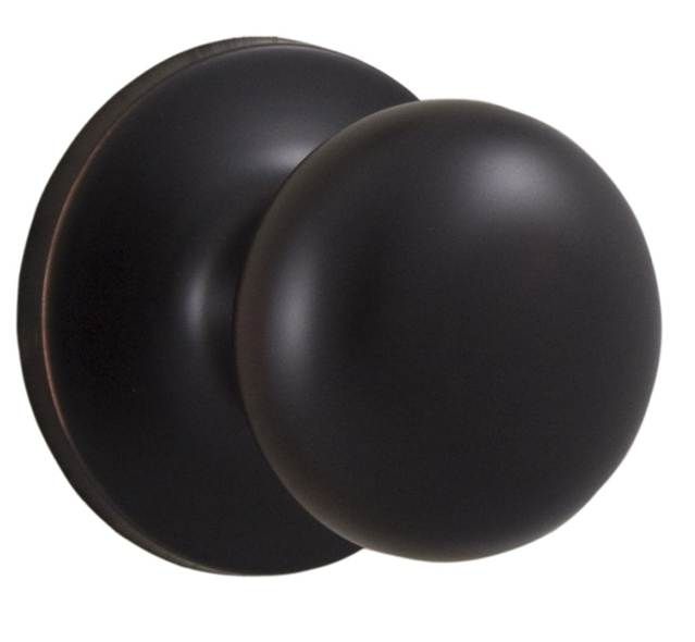 Weslock 00200S1S1FR20 Salem Passage Lock with Adjustable Latch and Full Lip Strike Oil Rubbed Bronze Finish Sparrow Supply