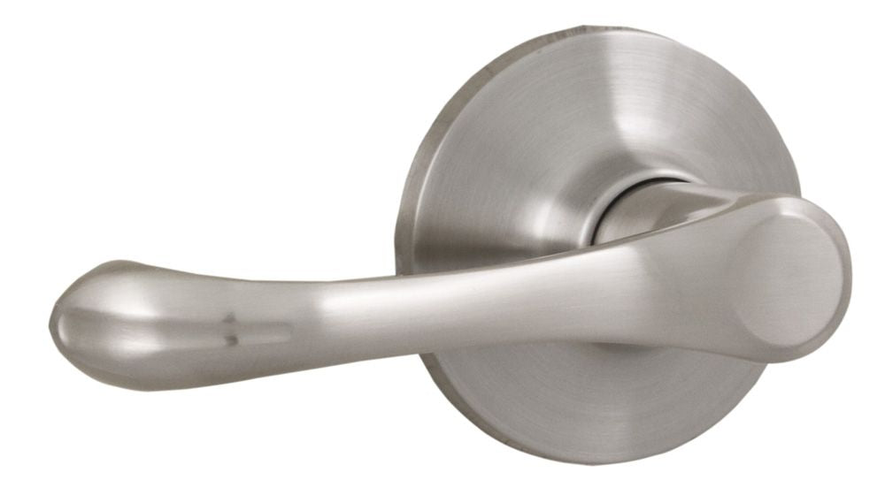 Weslock 00200VNVNFR20 Somerset Passage Lock with Adjustable Latch and Full Lip Strike Satin Nickel Finish Sparrow Supply