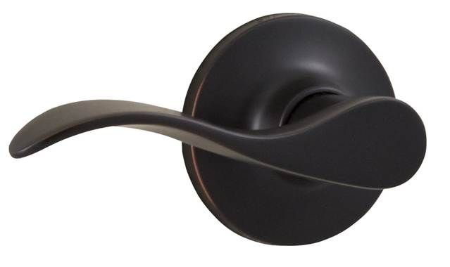 Weslock 00200X1X1FR20 New Haven Passage Lock with Adjustable Latch and Full Lip Strike Oil Rubbed Bronze Finish Sparrow Supply