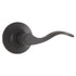 Weslock 00200X2X2FR20 New Haven Passage Lock with Adjustable Latch and Full Lip Strike Matte Black Finish Sparrow Supply