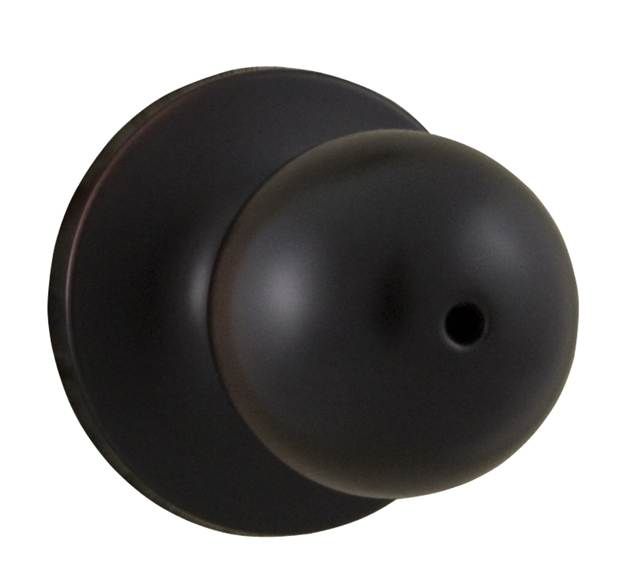 Weslock 00210G1G1FR20 Hudson Privacy Lock with Adjustable Latch and Full Lip Strike Oil Rubbed Bronze Finish Sparrow Supply