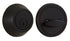 Weslock 00271-1-1FR22 Single Cylinder Deadbolt with Adjustable Latch and Deadbolt Strike Oil Rubbed Bronze Finish Sparrow Supply