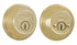 Weslock 00372-B-3SL23 300 Series Double Cylinder Deadbolt with Adjustable Latch and Deadbolt Strikes Lifetime Brass Finish Sparrow Supply