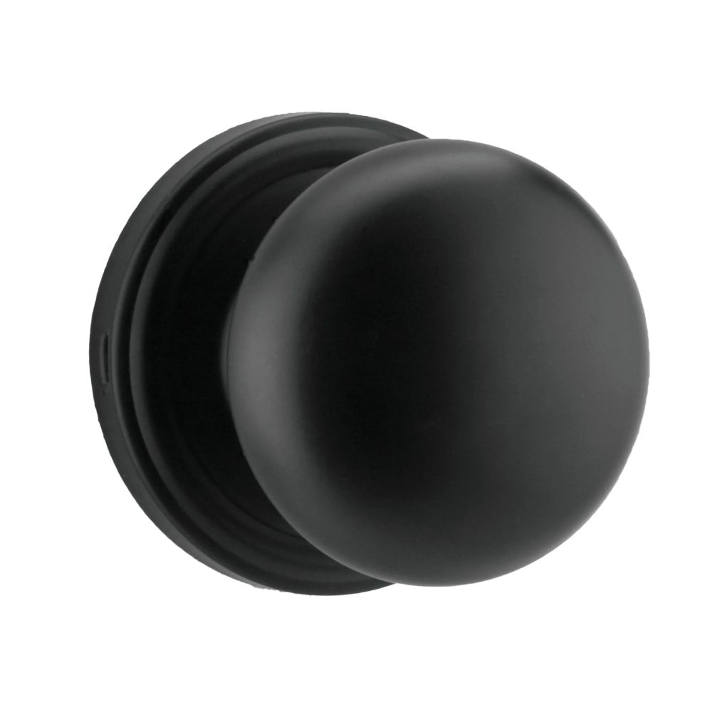 Weslock 00600I2I2SL20MB Impresa Passage Lock with Adjustable Latch and Full Lip Strike Metal Black Finish Sparrow Supply