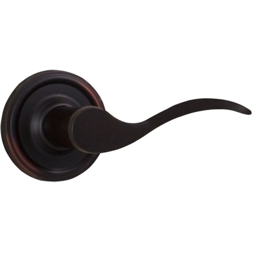 Weslock 00600U1U1SL20 Bordeau Lever Passage Lock with Adjustable Latch and Full Lip Strike Oil Rubbed Bronze Finish Sparrow Supply