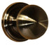 Weslock 00610IAIASL20 Impresa Privacy Lock with Adjustable Latch and Full Lip Strike Antique Brass Finish Sparrow Supply
