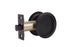 Weslock 00627X1X1 Round Passage Pocket Door Lock with Adjustable Backset and Full Lip Strike Oil Rubbed Bronze Finish Sparrow Supply