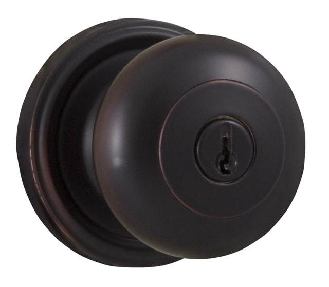 Weslock 00640I1I1SL23 Impresa Entry Lock with Adjustable Latch and Full Lip Strike Oil Rubbed Bronze Finish Sparrow Supply
