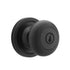 Weslock 00640I2I2SL23MB Impresa Entry Lock with Adjustable Latch and Full Lip Strike Metal Black Finish Sparrow Supply