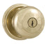 Weslock 00640IBI3SL23 Impresa Entry Lock with Adjustable Latch and Full Lip Strike Lifetime Brass Finish Sparrow Supply
