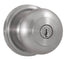 Weslock 00640ININSL23 Impresa Entry Lock with Adjustable Latch and Full Lip Strike Satin Nickel Finish Sparrow Supply