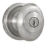 Weslock 00640JNJNSL23 Julienne Entry Lock with Adjustable Latch and Full Lip Strike Satin Nickel Finish Sparrow Supply