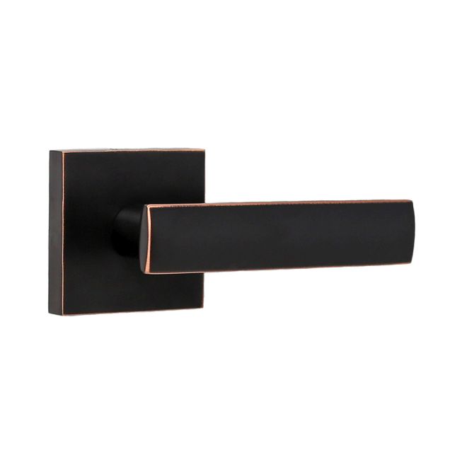 Weslock 007003131FR20 Utica Lever Passage Lock with Adjustable Latch and Full Lip Strike Oil Rubbed Bronze Finish Sparrow Supply