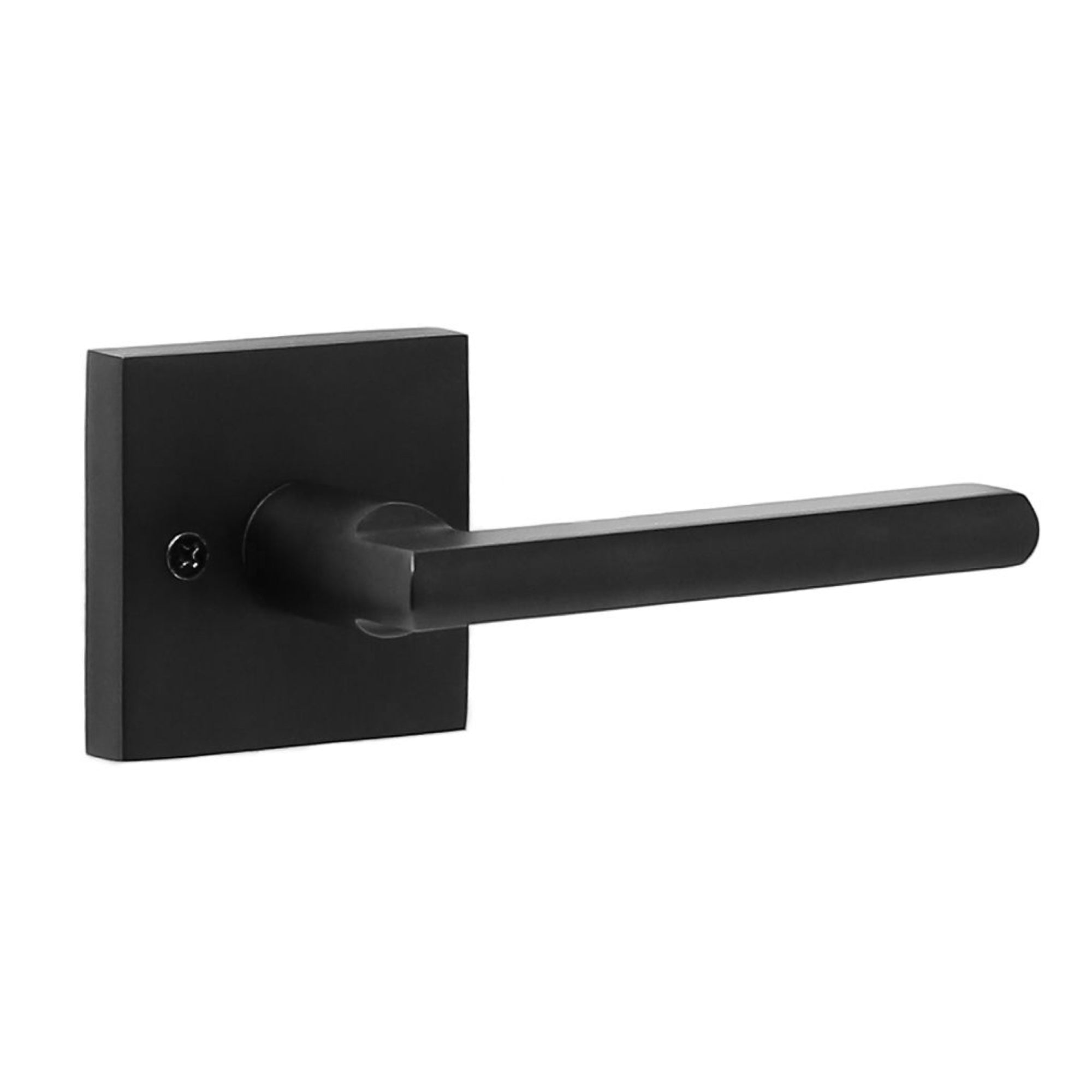 Weslock 0070552--0020 Atlas Lever Half Dummy Lock Matte Black Finish Sparrow Supply