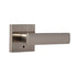 Weslock 007103N3NFR20 Utica Lever Privacy Lock with Adjustable Latch and Full Lip Strike Satin Nickel Finish Sparrow Supply