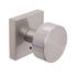 Weslock 007104N4NFR20 Mesa Knob Privacy Lock with Adjustable Latch and Full Lip Strike Satin Nickel Finish Sparrow Supply