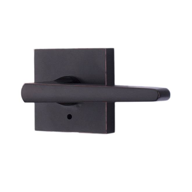 Weslock 007107171FR20 Philtower Privacy Lock with Adjustable Latch and Full Lip Strike Oil Rubbed Bronze Finish Sparrow Supply