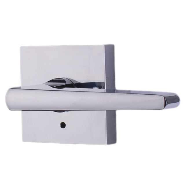 Weslock 007107676FR20 Philtower Privacy Lock with Adjustable Latch and Full Lip Strike Bright Chrome Finish Sparrow Supply