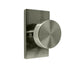 Weslock 009054N--0020 Mesa Knob with Rectangular Rose Half Dummy Lock Satin Nickel Finish Sparrow Supply